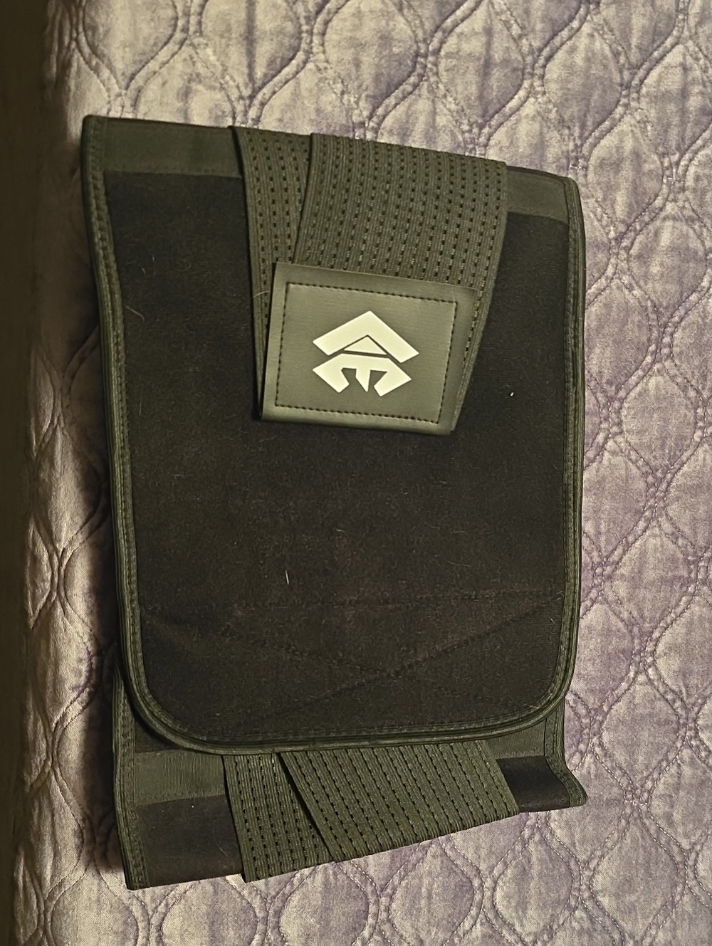 Chongerefei WAIST trainer Black Waist/Back Support Belt with Logo